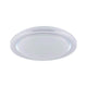LED Deckenleuchte Rainbow CCT Dimmbar Chrom, Weiß - runde, dimmbare Wohnraumleuchte mit Regenbogeneffekt
