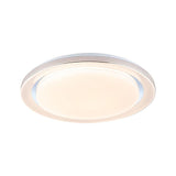 LED -kattovalaisin sateenkaari CCT -himmentävä kromi, valkoinen