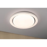 LED -kattovalaisin sateenkaari CCT -himmentävä kromi, valkoinen