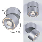 LED Deckenleuchte Spircle 530lm Chrom-Matt
