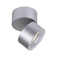 LED Deckenleuchte Spircle 530lm Chrom-Matt in modernem Design mit schwenkbarem Spotkopf.