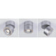 LED Deckenleuchte Spircle 530lm Chrom-Matt in verschiedenen Positionen, moderner Industrielook.