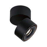 LED Decken Strahler Spircle Schwarz-Matt