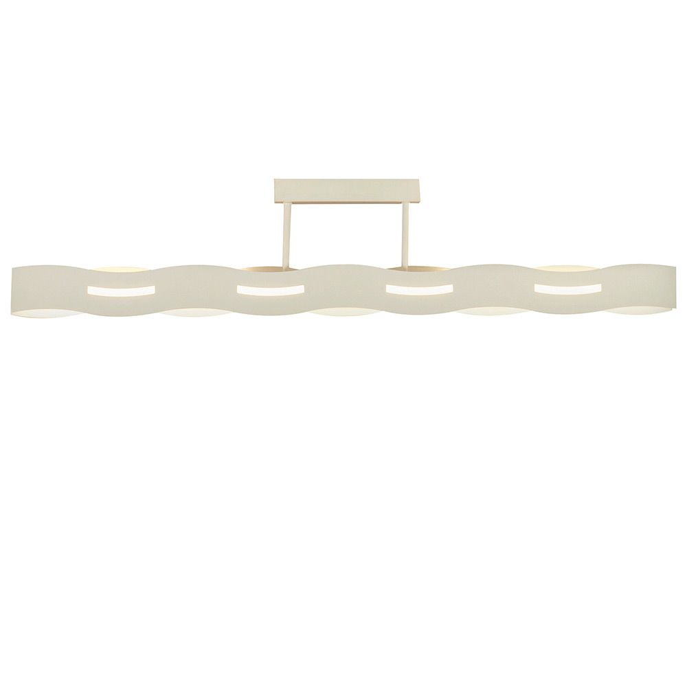 Plafón LED Wave Regulador de intensidad de 3 niveles blanco