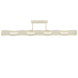 Plafón LED Wave Regulador de intensidad de 3 niveles blanco