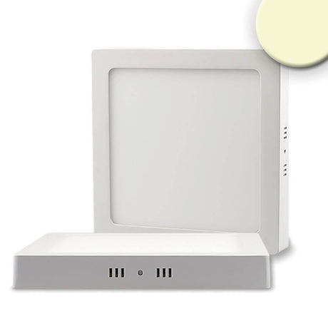 LED Deckenleuchte weiß 24W quadratisch 30 x 30cm Warmweiß Dimmbar, dimmbar mit TRIAC Dimmer.