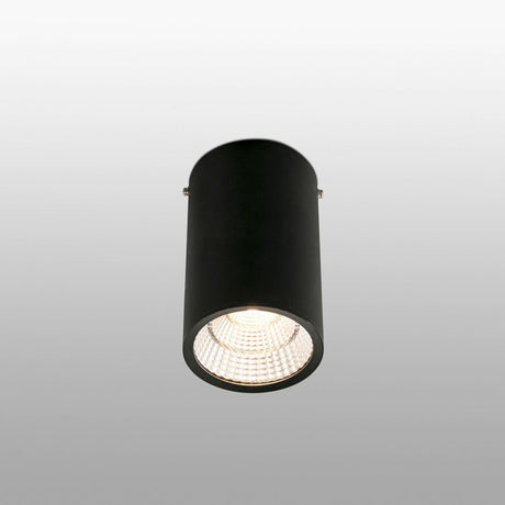 LED Deckenspot REL 25W 2700K 60° Schwarz - moderner Deckenstrahler in Schwarz mit warmweißem Licht.