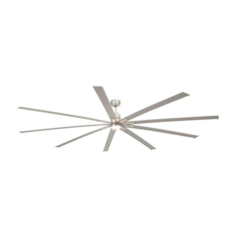 LED Deckenventilator MANHATTAN 9 Flügel Nickel-Matt elegant und modern mit 9 Flügeln in Nickel-Matt Finish.