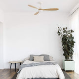 LED Deckenventilator Poros Ø 132cm Weiß