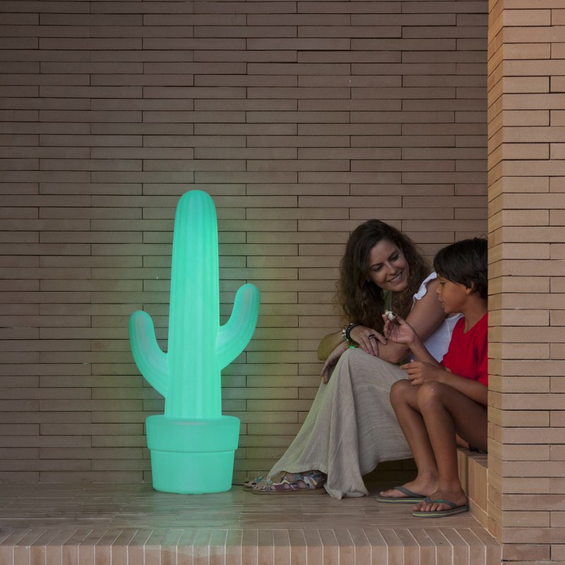 LED decorative light cactus with battery and remote control