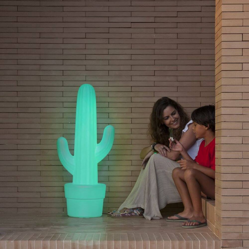 LED-Dekoleuchte Kaktus mit Akku und Fernbedienung online kaufen