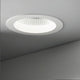 LED Downlight Accent S Ø14, 4 4000K an Decke montiert, modernes Design für Büro und Flur.