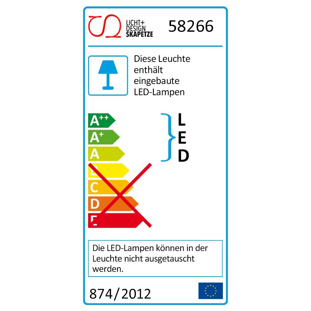 Lampa LED stadium 122 cm 11w, 2800-3200k szary