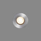 LED innfellingslampe GRUND 36° 3000K IP67 nikkelmatt i elegant design med varmhvit belysning.