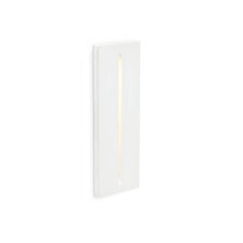 LED Luminaire encastrée murale PLAS-2 1W 3000K blanc sur fond blanc, solution d’éclairage élégante.
