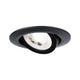 LED Einbauleuchte 3er-Set schwenkbar Schwarz-Matt mit flexiblem Design und starkem Licht.