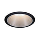 LED Einbauleuchte Cole LED Rund 8,8cm Schwarz, Silber in modernem Design mit blendfreier Beleuchtung.