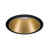 LED Einbauleuchte Cole Schwarz, Gold  Paulmann   