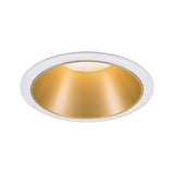 LED recessed light Cole LED Round 8.8cm White, Gold