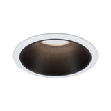 LED Einbauleuchte Cole LED Rund 8,8cm Weiß, Schwarz  Paulmann   