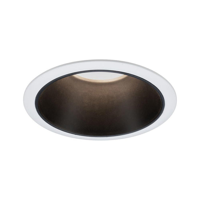 LED Einbauleuchte Cole LED Rund 8,8cm Weiß, Schwarz  Paulmann   