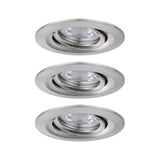 LED Einbauleuchte Nova Mini Plus LED Basis-Set Rund 66mm 15°  Paulmann   