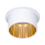 Lampe en retrait de LED Gil autour des marches blancs dimmables, or