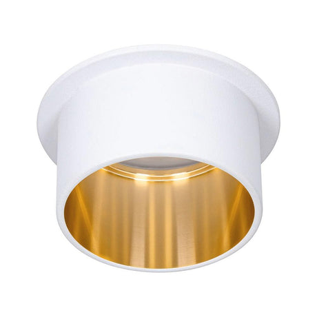 LED Recessed Light Gil Round Steps Dimmable White, Gold