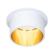 LED Einbauleuchte Gil Rund Stufen Dimmbar Weiß, Gold - dekorative Einbauleuchte mit zwei Farben.