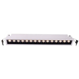 LED grid recessed light Line 1895lm 15x2W warm white