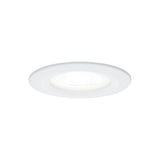 LED-upotettu lamppu NOVA-pohjajoukko jäykästi Ø 7,8 cm: n valkoisen mattin ympärille