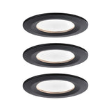 LED recessed lamp Nova 3 Series basic set around Ø 7.8cm with step dimmer