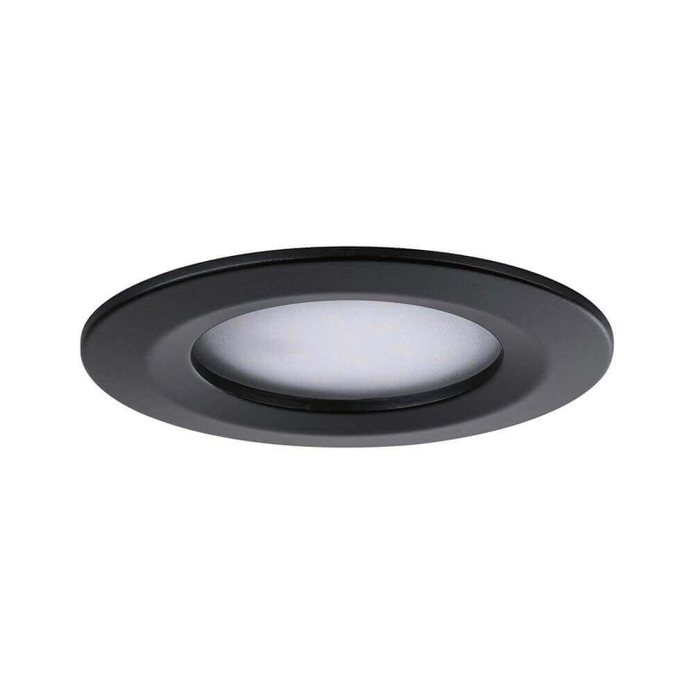 LED recessed lamp Nova 3 Series basic set around Ø 7.8cm with step dimmer