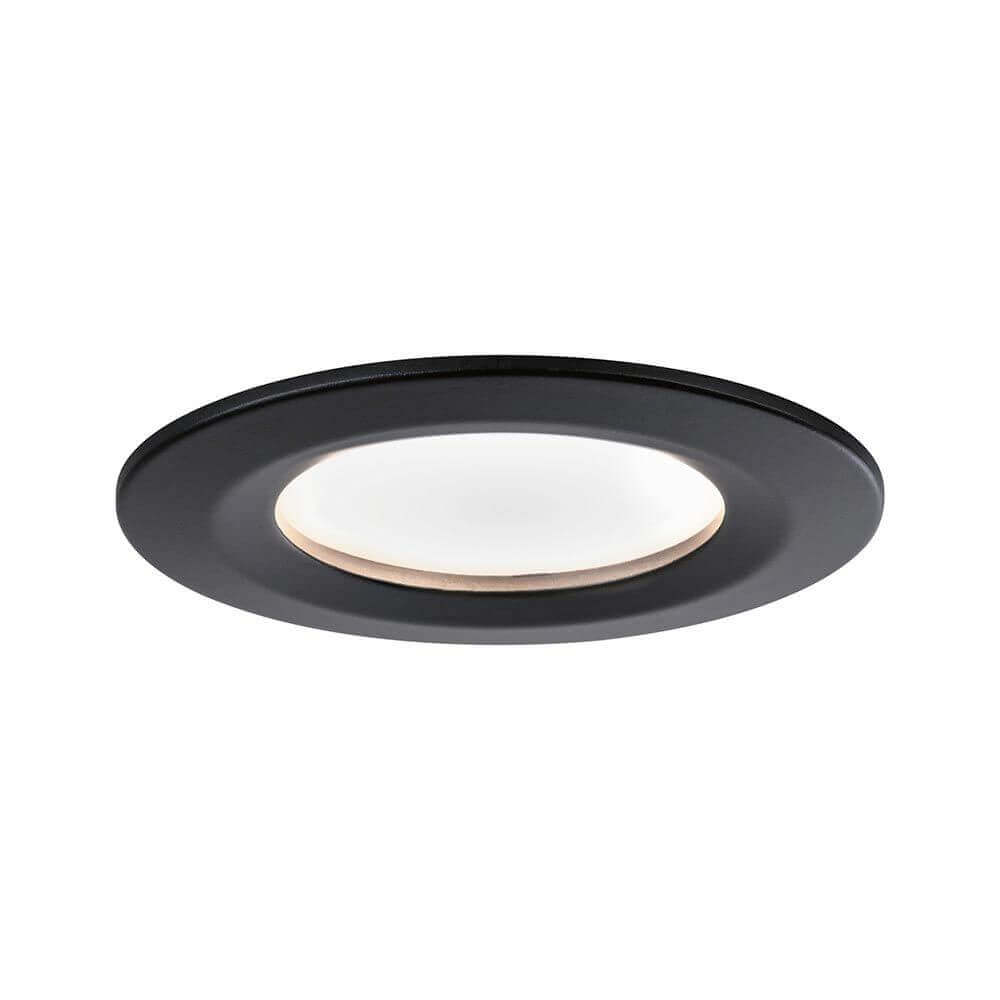 LED recessed lamp Nova 3 Series basic set around Ø 7.8cm with step dimmer