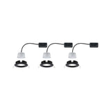 LED recessed lamp Nova 3 Series basic set around Ø 7.8cm with step dimmer