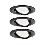 LED Einbauleuchte Nova LED Schwarz-Matt