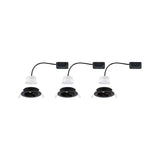 LED Einbauleuchte Nova LED Schwarz-Matt