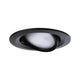 LED Einbauleuchte Nova in Schwarz mit schwenkbarem Design und integriertem Dimmer, energieeffizient und modern.