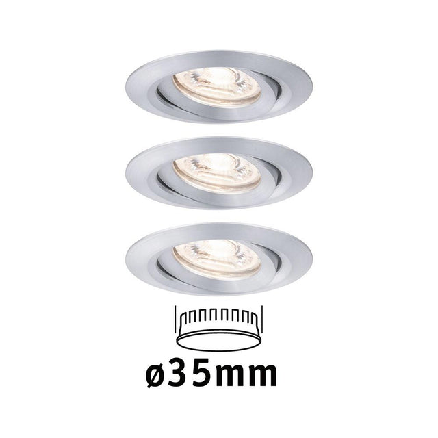 LED Einbauleuchte Nova Mini Basis-Set schwenkbar  Paulmann   