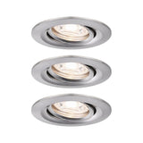 LED Einbauleuchte Nova Mini Basis-Set schwenkbar Rund 66mm  Paulmann   