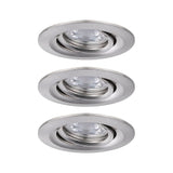 LED Einbauleuchte Nova Mini Basis-Set schwenkbar Rund 66mm  Paulmann   