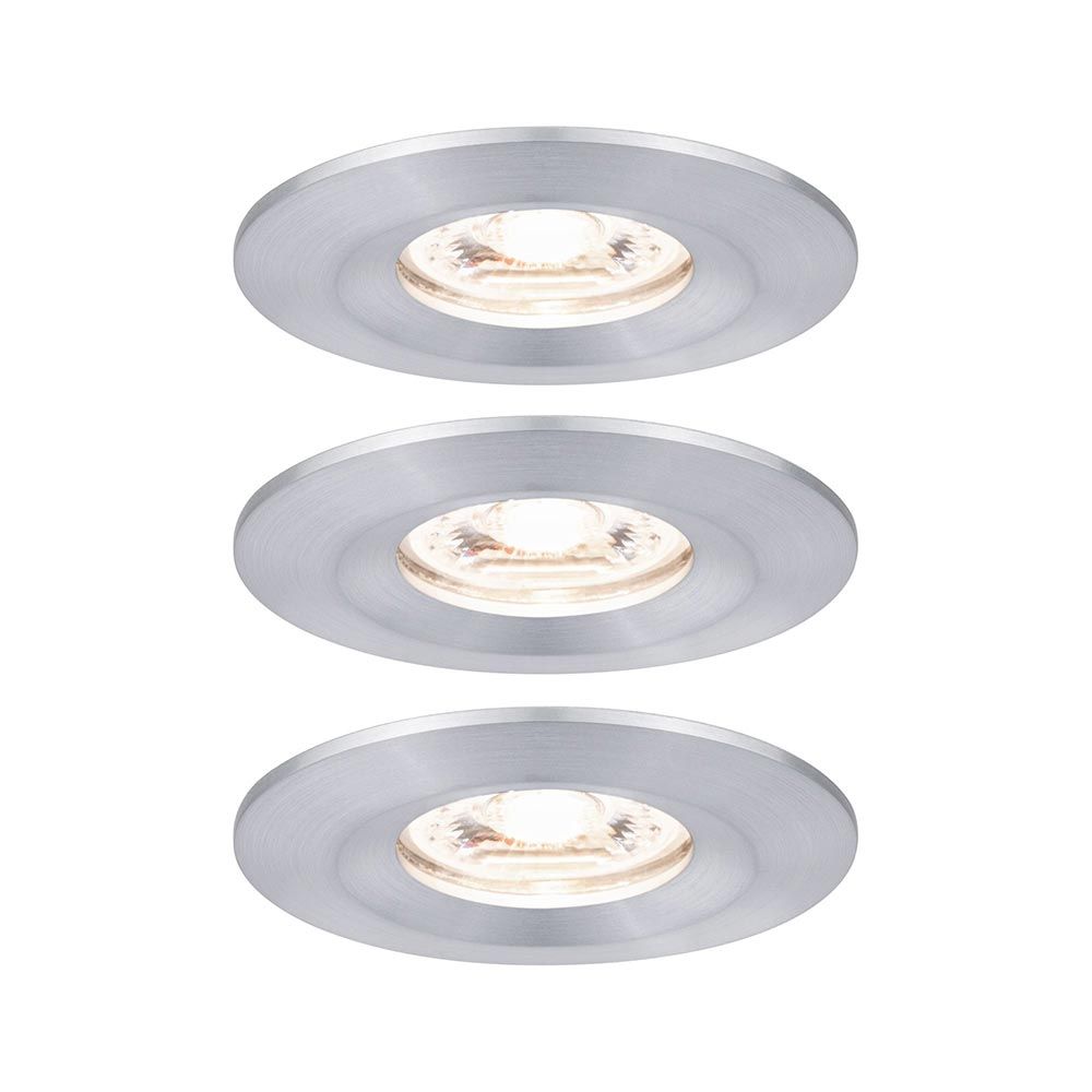 LED Einbauleuchte Nova Mini Basis-Set starr Rund 6,5cm  Paulmann   