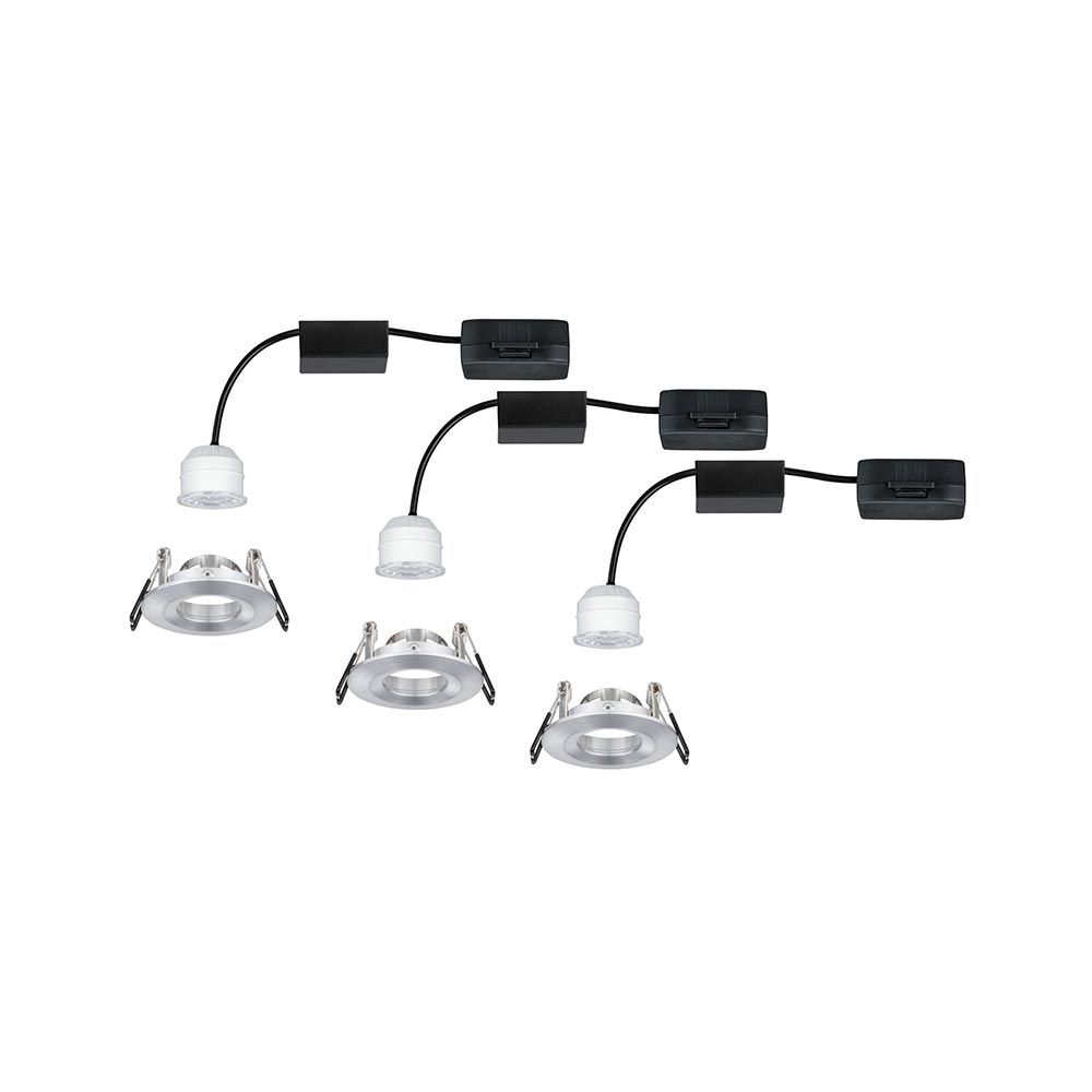 LED Einbauleuchte Nova Mini Basis-Set starr Rund 6,5cm  Paulmann   