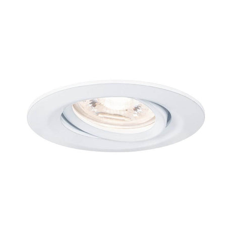 LED Einzelleuchte Nova Mini schwenkbar - schwenkbare Einbauleuchte in Weiß matt, ideal für moderne Beleuchtung.