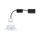 LED Einzelleuchte Nova Mini schwenkbar, schwenkbare Einbauleuchte in Weiß matt, inklusive LED-Modul