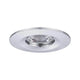 LED Einzelleuchte Nova Mini starr Rund 6,5cm Chrom
