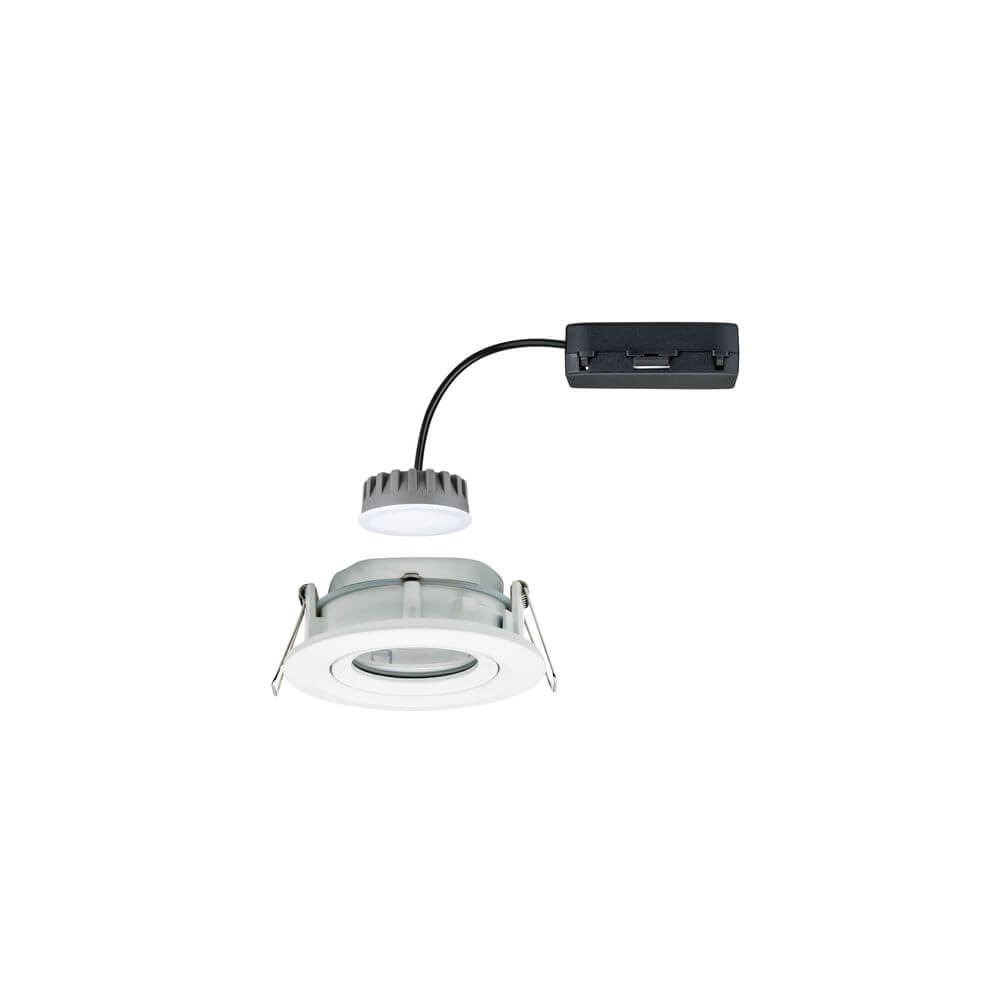 LED Einbauleuchte Nova Plus Coin Dimmbar IP65 2700K Weiß