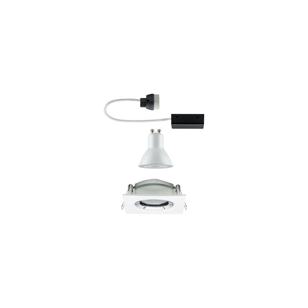 LED Einbauleuchte Nova Plus IP65 230V 4000K Weiß, Chrom