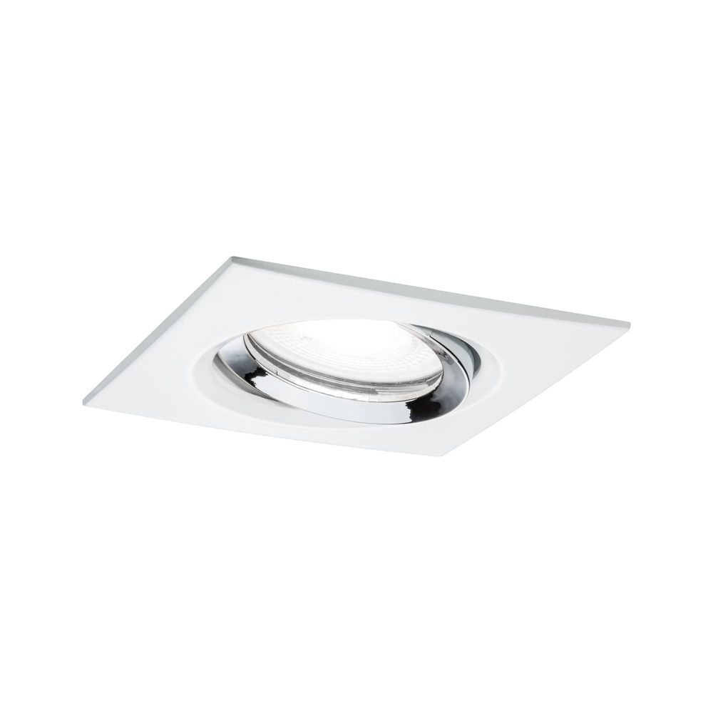 LED Einbauleuchte Nova Plus IP65 230V 4000K Weiß, Chrom