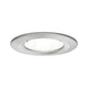 LED Einbauleuchte Nova starr Rund Ø 7,8cm Alu-Gebürstet - elegantes und modernes Design.